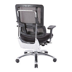 Vertical Black Mesh Back Chair